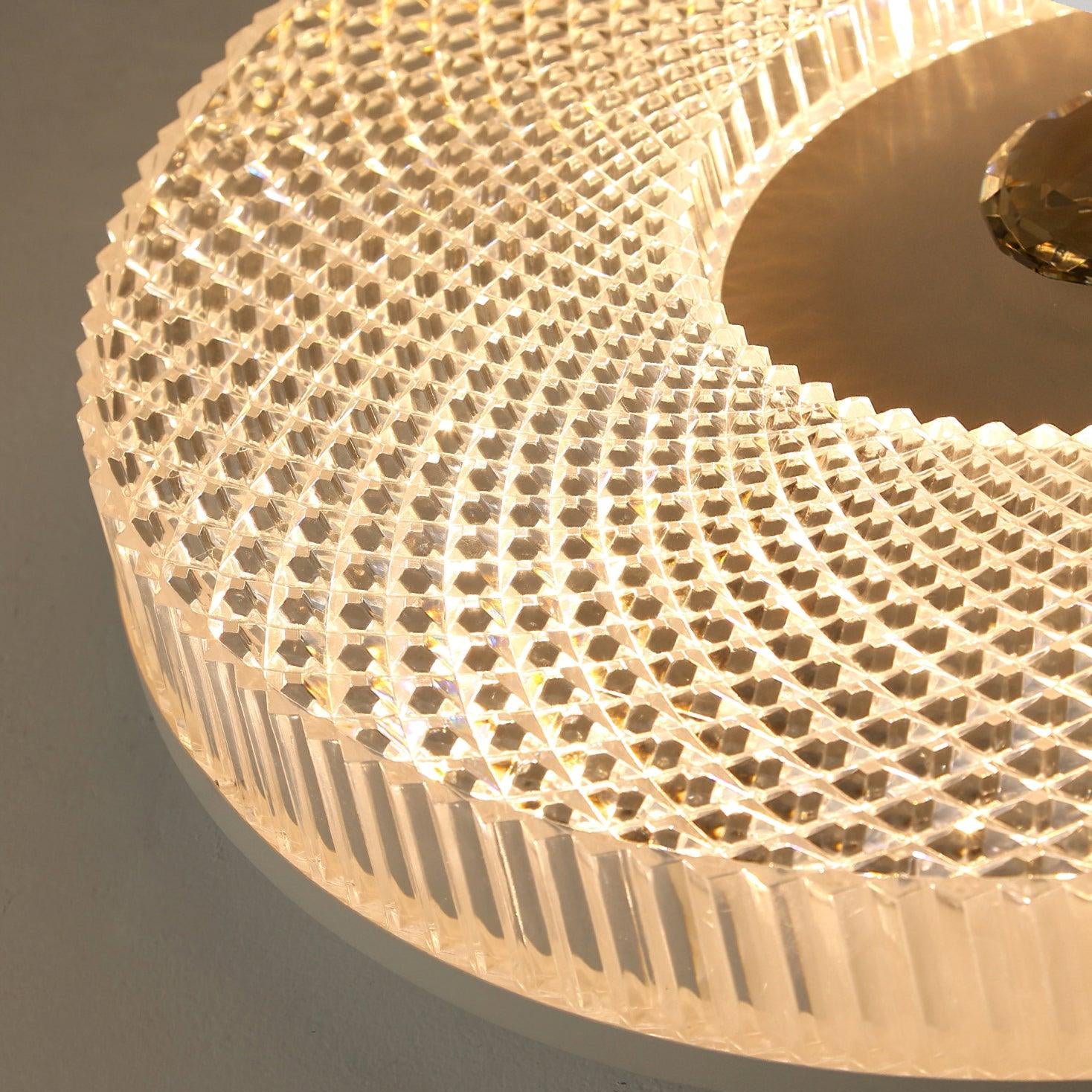 Solara Ceiling Lamp LED Flush Mount Acrylic - Letslighting