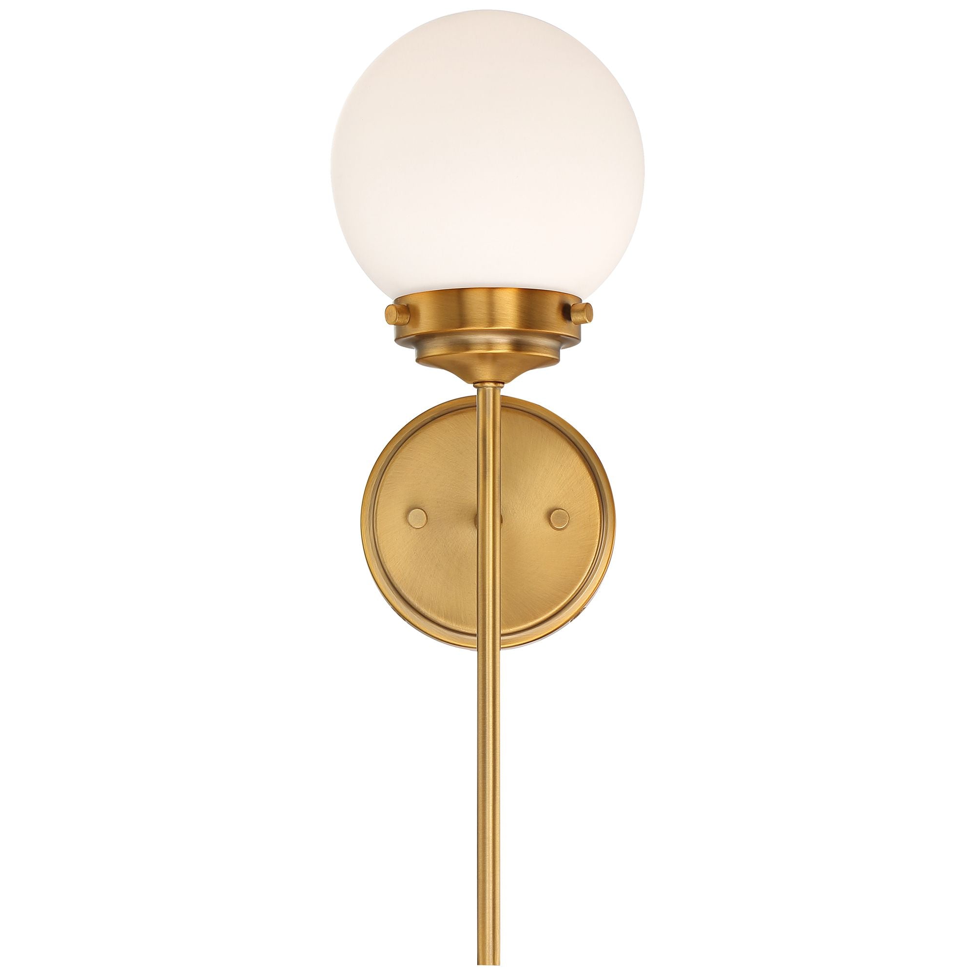 Granville Brass Glass Wall Lamp - Letslighting