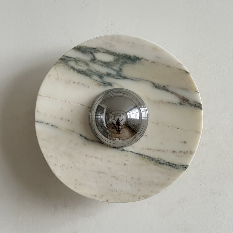 Alter Modern Minimalist Round Marble Sconce Wall Lamp - Letslighting