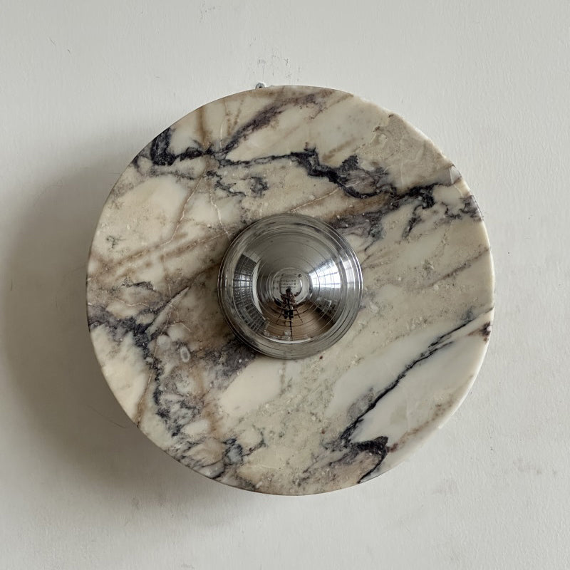 Alter Modern Minimalist Round Marble Sconce Wall Lamp - Letslighting