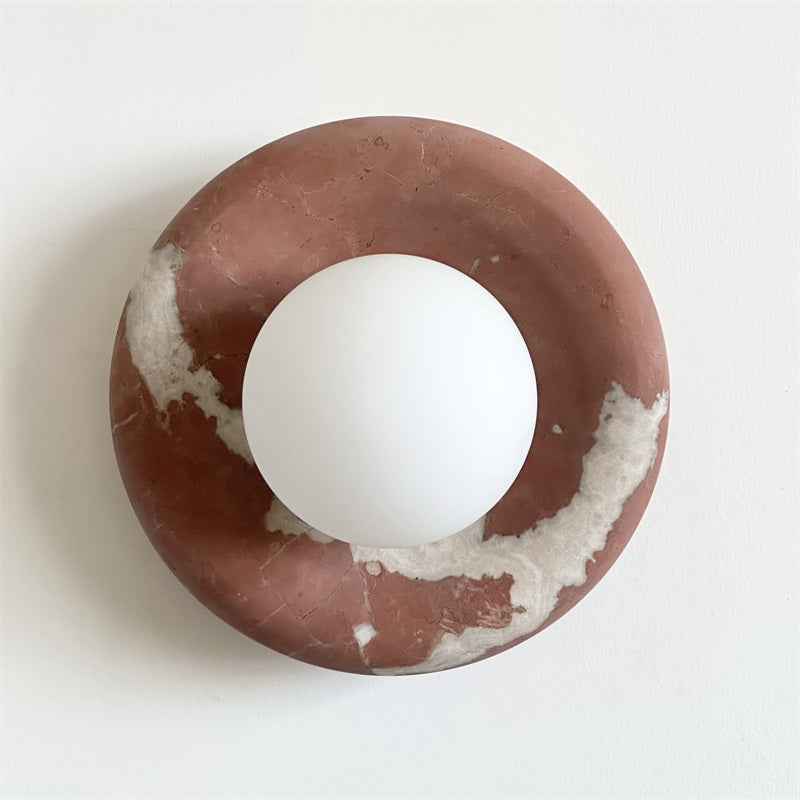 Avi Marble Indoor Wall Sconce