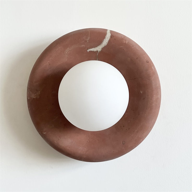 Avi Marble Indoor Wall Sconce