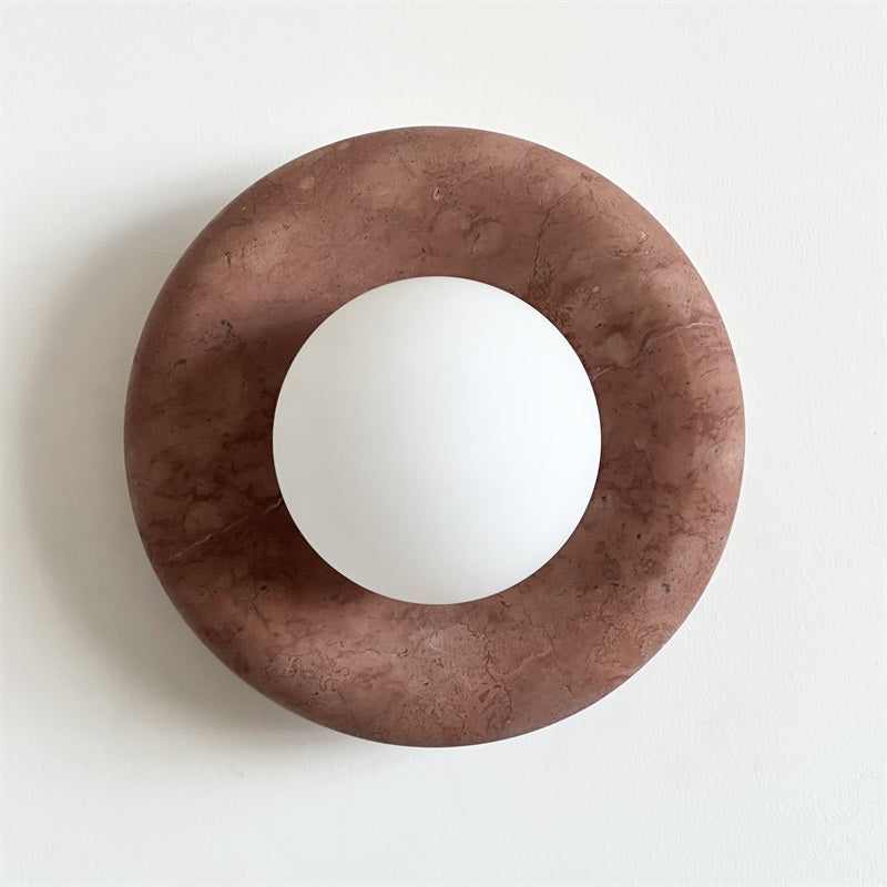 Avi Marble Indoor Wall Sconce