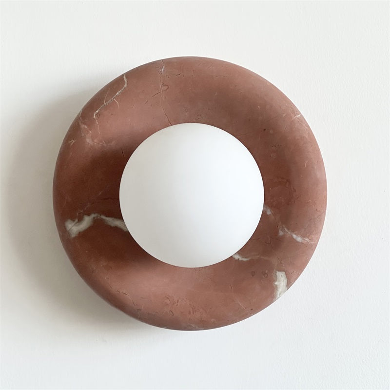 Avi Marble Indoor Wall Sconce