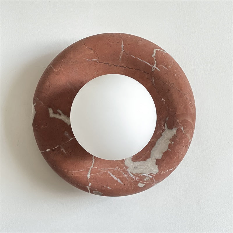 Avi Marble Indoor Wall Sconce