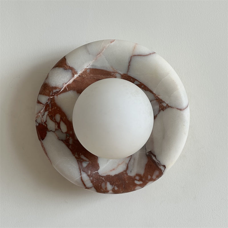 Avi Marble Indoor Wall Sconce
