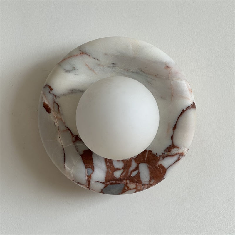 Avi Marble Indoor Wall Sconce