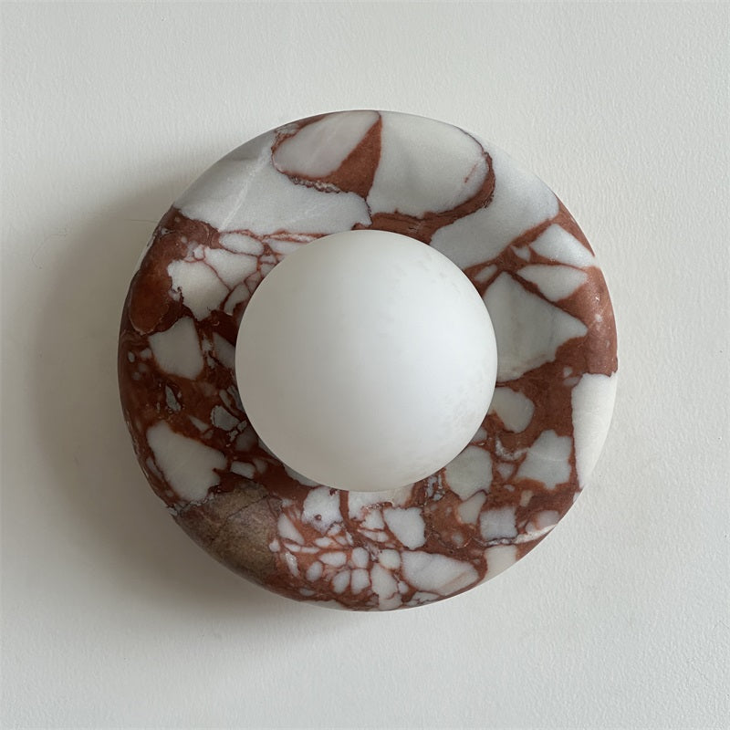Avi Marble Indoor Wall Sconce