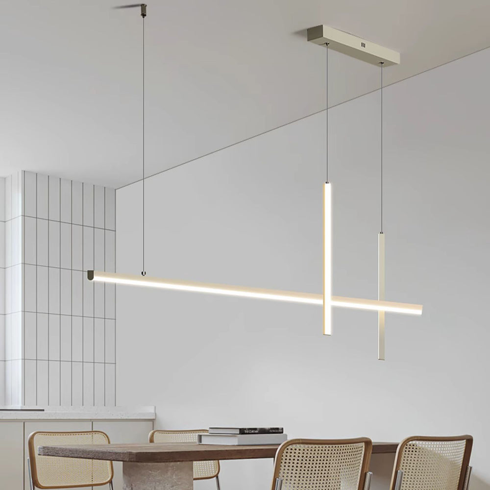 Arisha Modern Pendant Light /Acrylic Black/White Dining Room - Letslighting