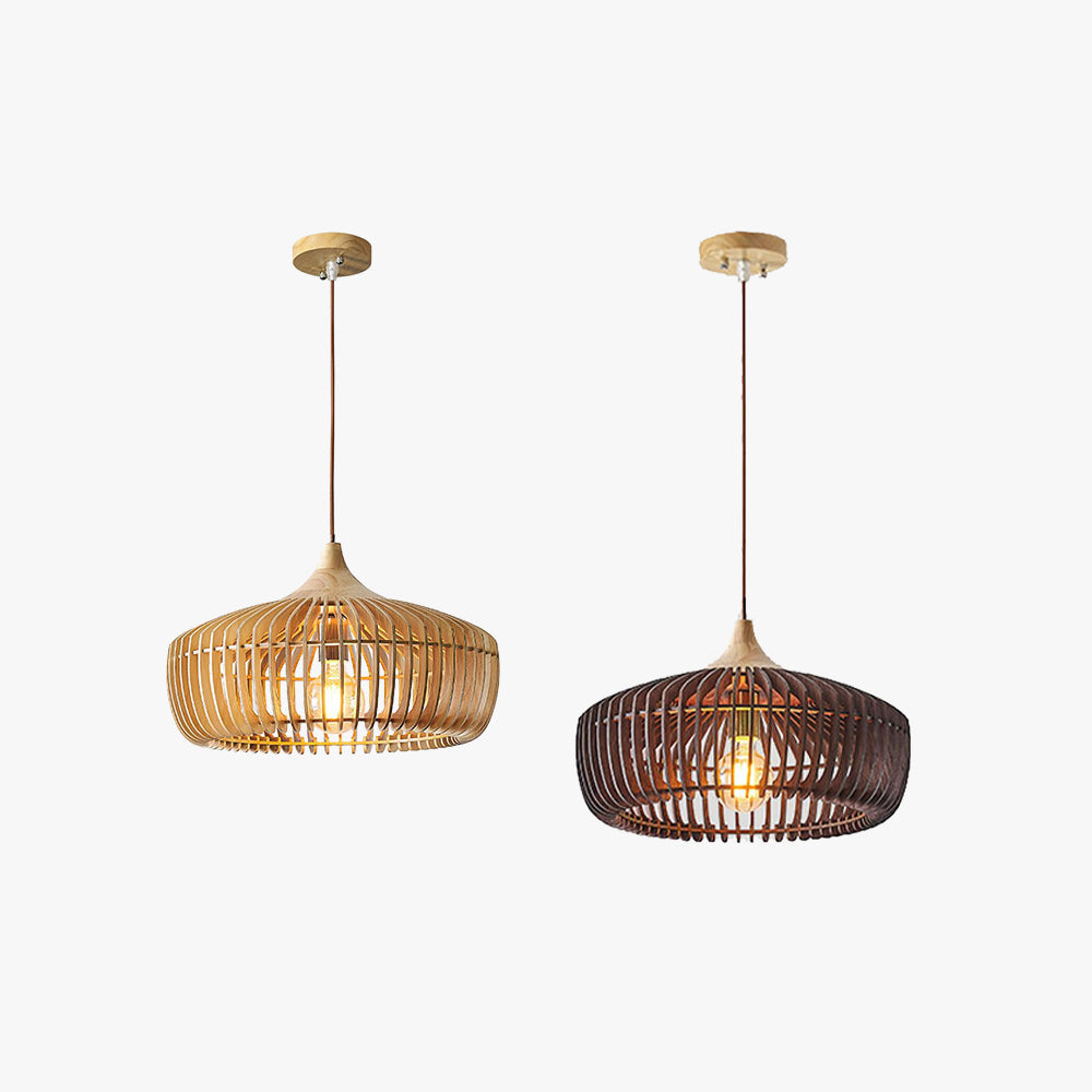 Muto Nordic Japanese Pendant Light Wood Bedroom/Living Room