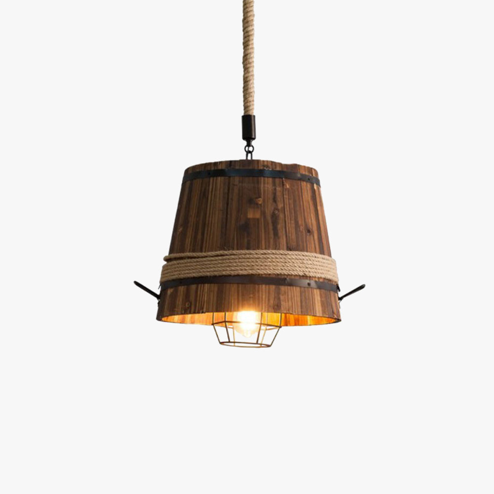 Epoch Designer LED Pendant Light Wooden Bar Counter Dining Room - Letslighting