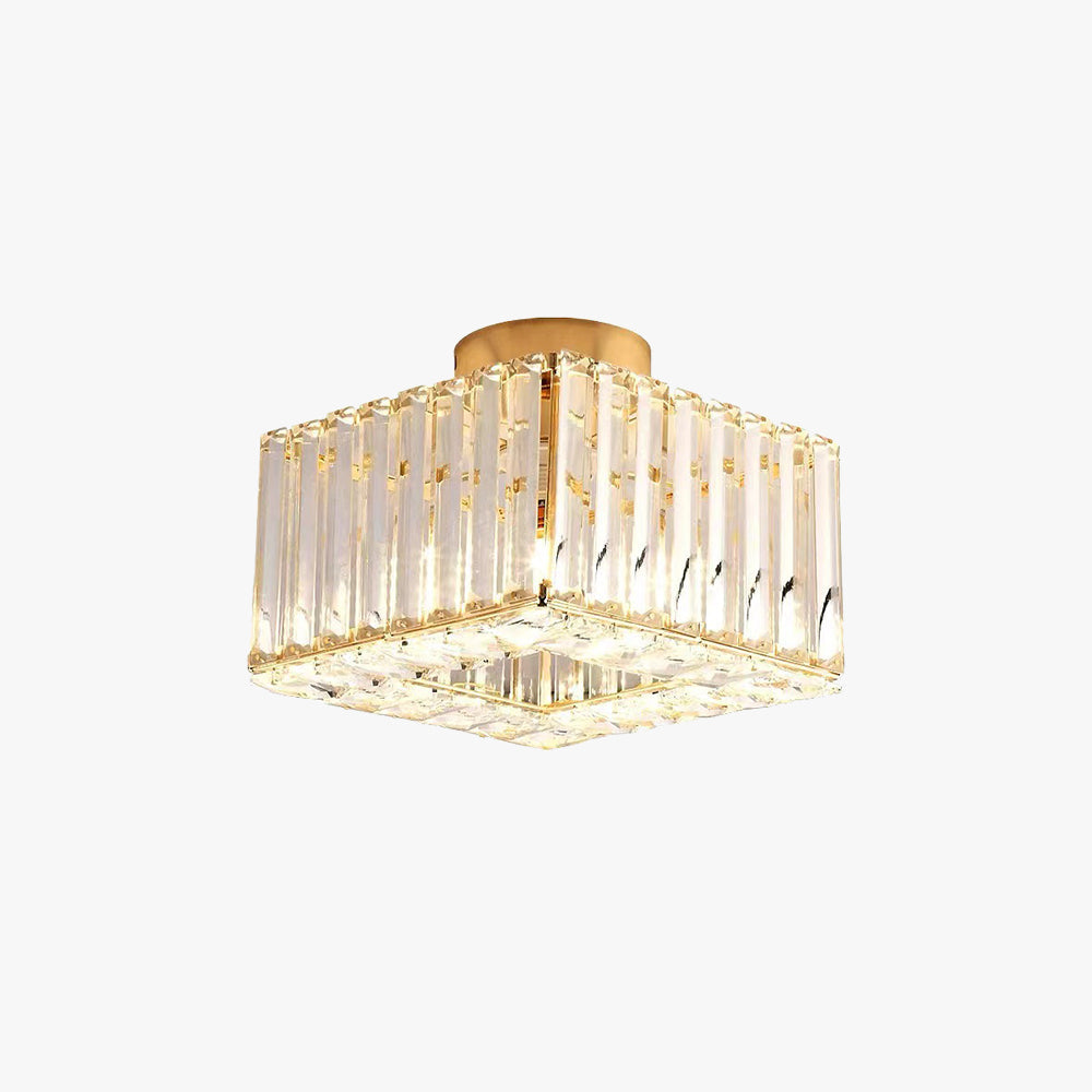 Arisha Creative Flush Mount Ceiling Light Gold/Black Balcony/Corridor - Letslighting