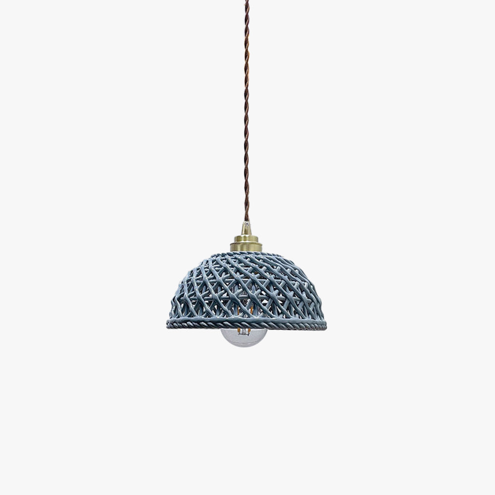 Valentina Retro Nordic Pendant Light Metal/Ceramic Bar/Bedroom - Letslighting