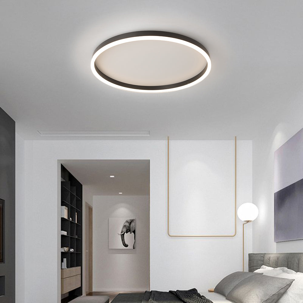 Arisha Minimalist Ring Flush Mount Ceiling Light - Letslighting