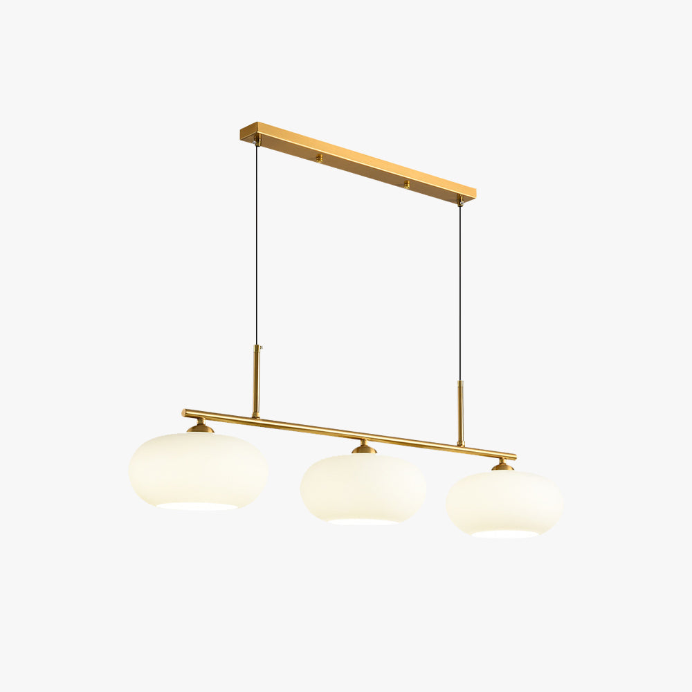 Valentina Cream Cluster Pendant Light, 3 Heads - Letslighting