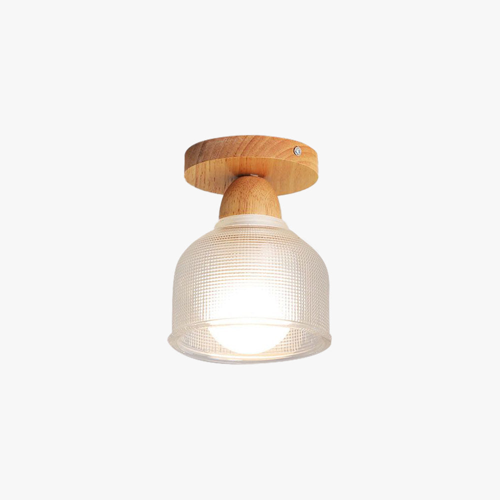 Arisha Nordic Minimalist Semi-Flush Mount Ceiling Light