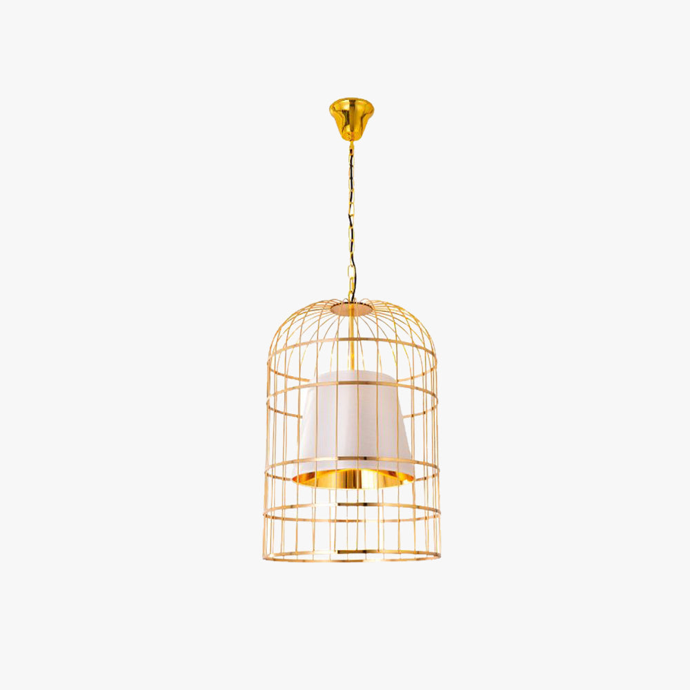 Silva Vintage Bird Cage Metal Pendant Light - Letslighting