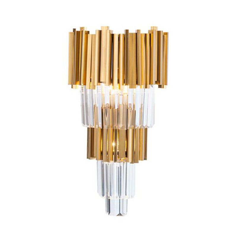 Kristy Luxury Crystal Bedroom Bedside Wall Lamp
