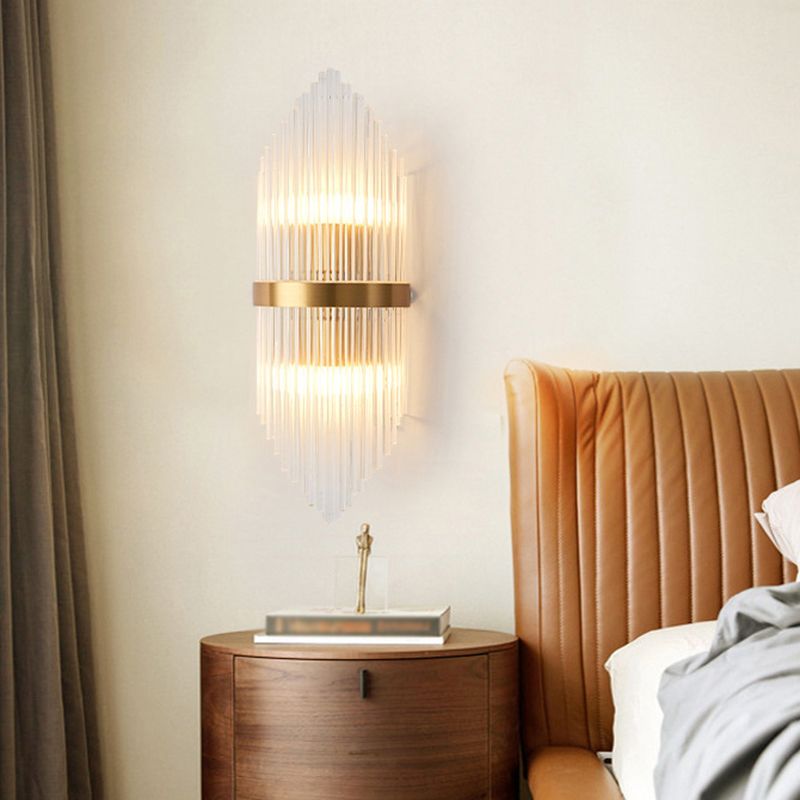 Kristy Luxury Crystal Bedroom Bedside Wall Lamp