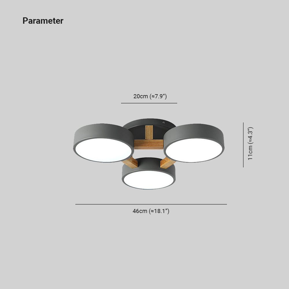 Arisha Nordic Minimalist Flush Mount Ceiling Light