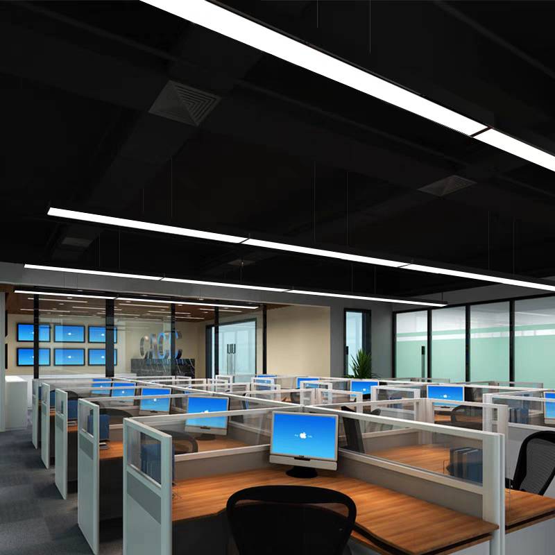 Arisha Minimalist Rectangular LED Pendant Light Acrylic Office - Letslighting