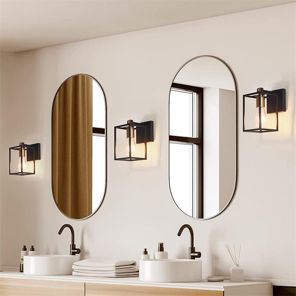 Silva Industrial Minimalist Wall Lamp Basement - Letslighting