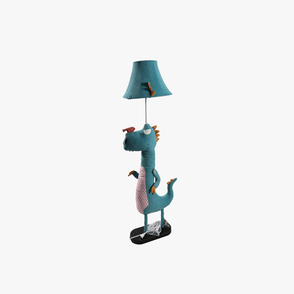 Arisha Modern Dinosaur /Fabric Floor Lamp - Letslighting