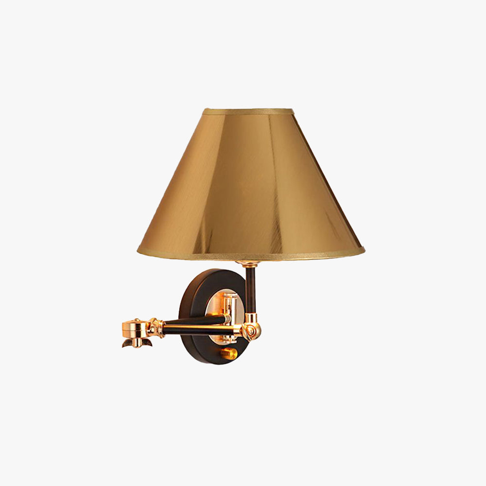 Arisha Cone Shaped Adjustable Wall Lamp Bedroom - Letslighting