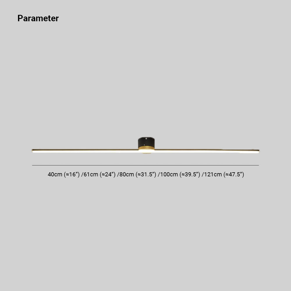 Arisha Linear Flush Mount Ceiling Light Bedroom
