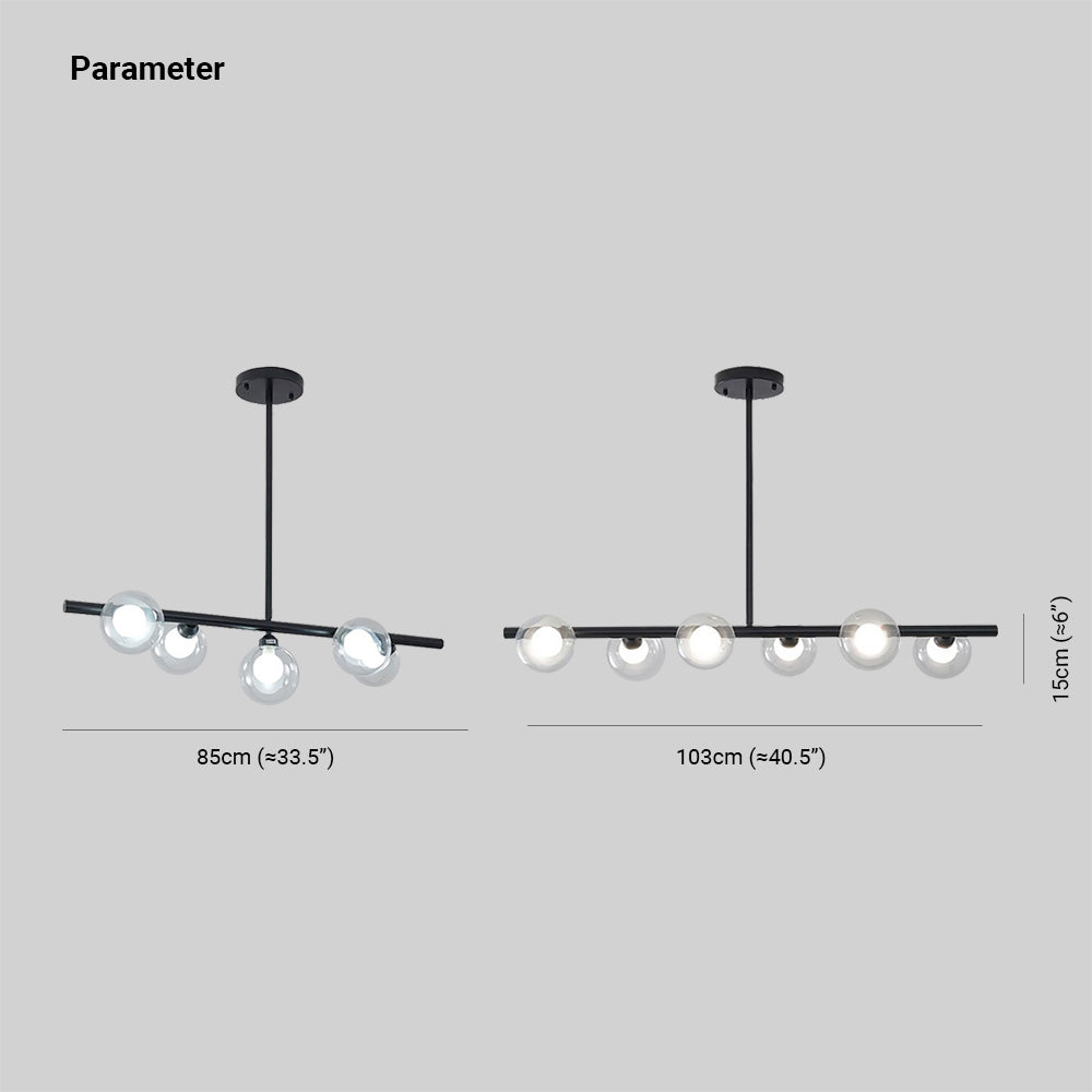 Valentina Nordic Linear Pendant Light Kitchen Islands