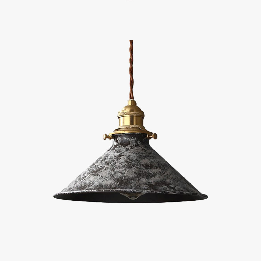 Silva Aged Rusty Vintage Rustic Finish Pendant Light, 3 Style - Letslighting