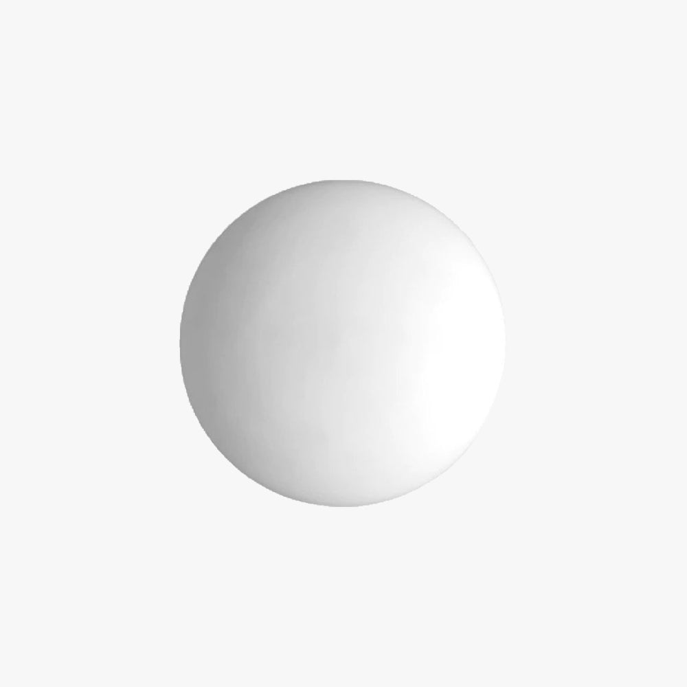 Valentina Modern Globe Shape Vanity Metal Glass LED Wall Lamp