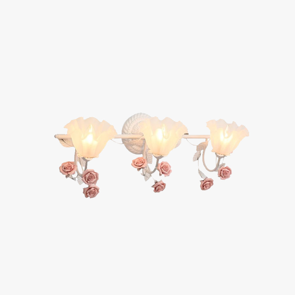 Ray Vintage Flower Metal Wall Mounted Lamps