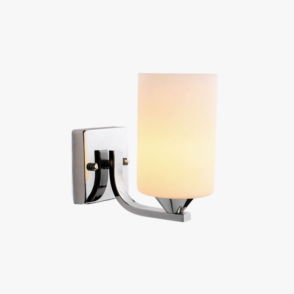 Kristy Minimalism Cylindrical Glass Art Vanity Wall Lamp - Letslighting