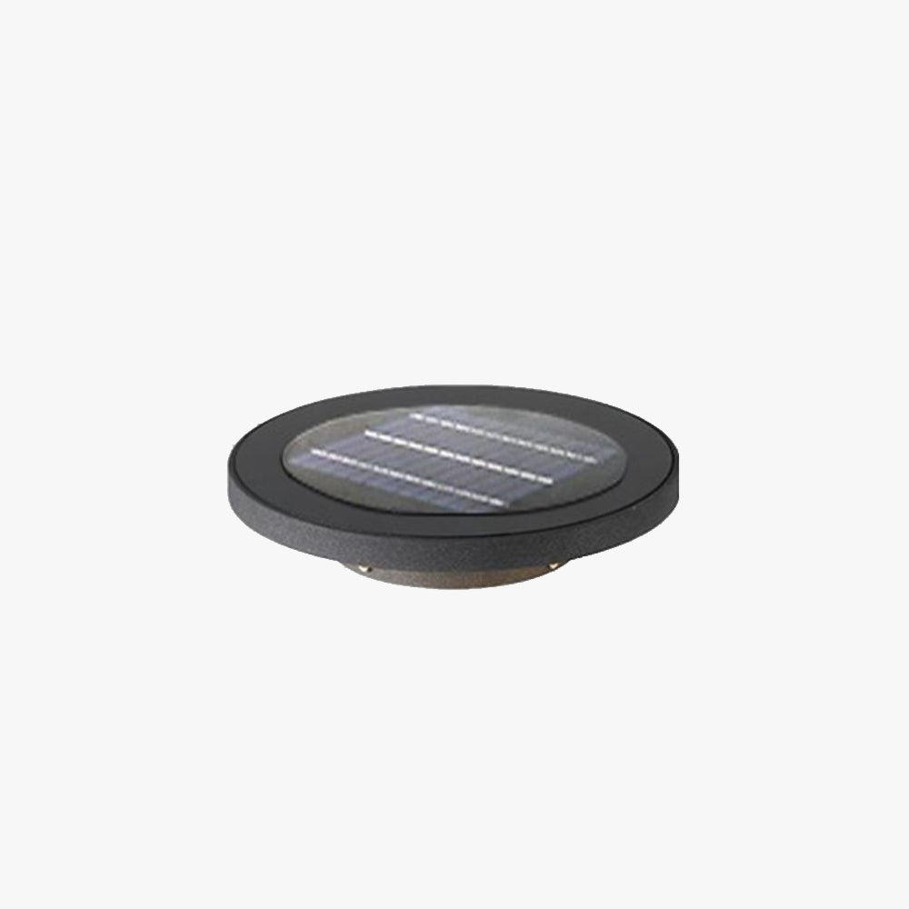 Ray Modern Round Solar Outdoor Light