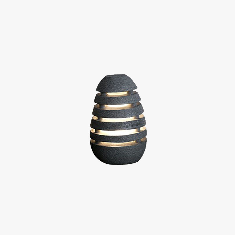 Ray Modern Stone Outdoor Light Metal&Resin