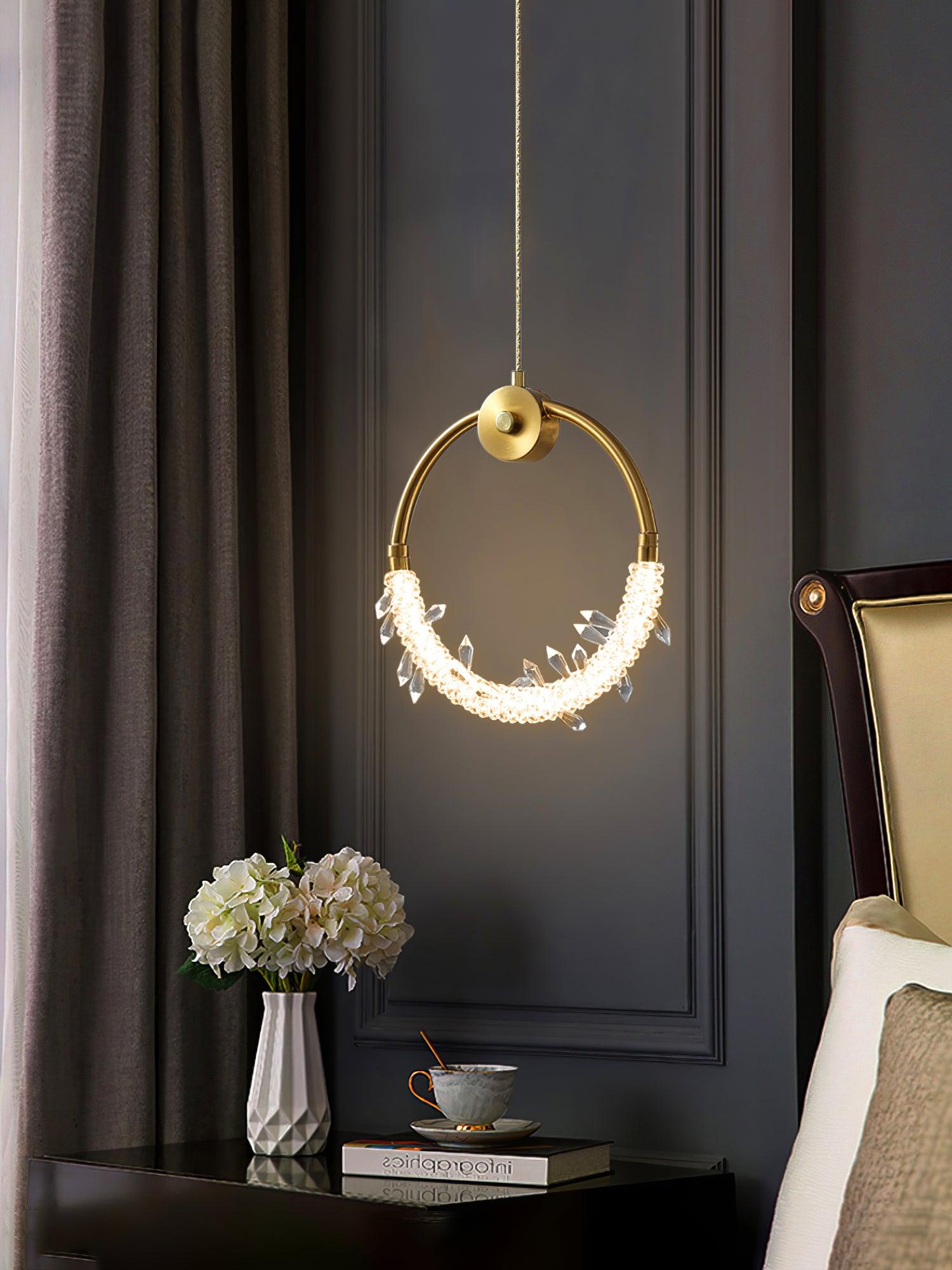 Lustre Elegant Crystal Pendant Light - Letslighting