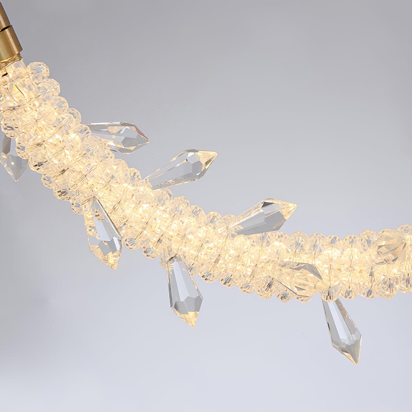 Lustre Elegant Crystal Pendant Light - Letslighting