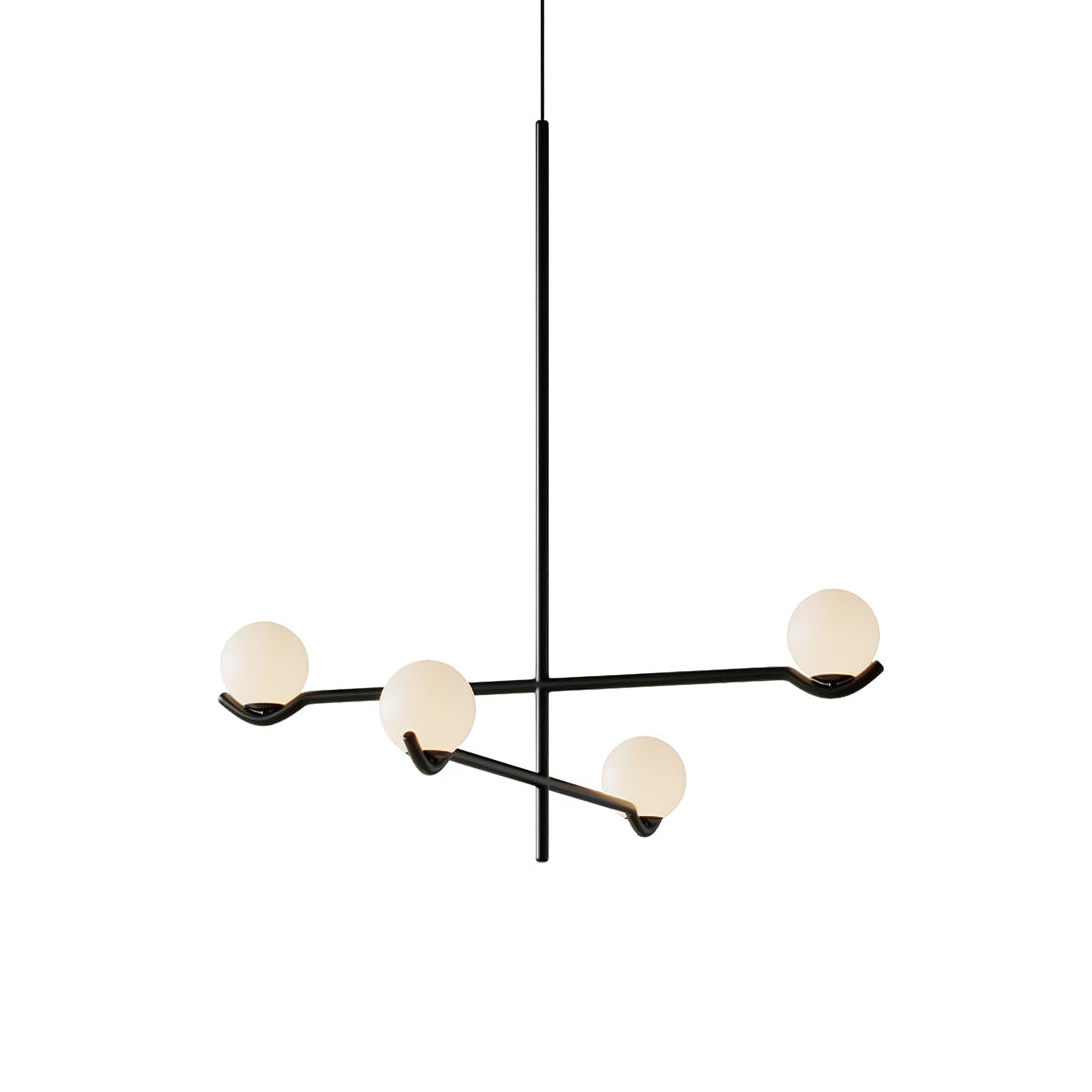 Hestia Design Glass Chandelier - Letslighting