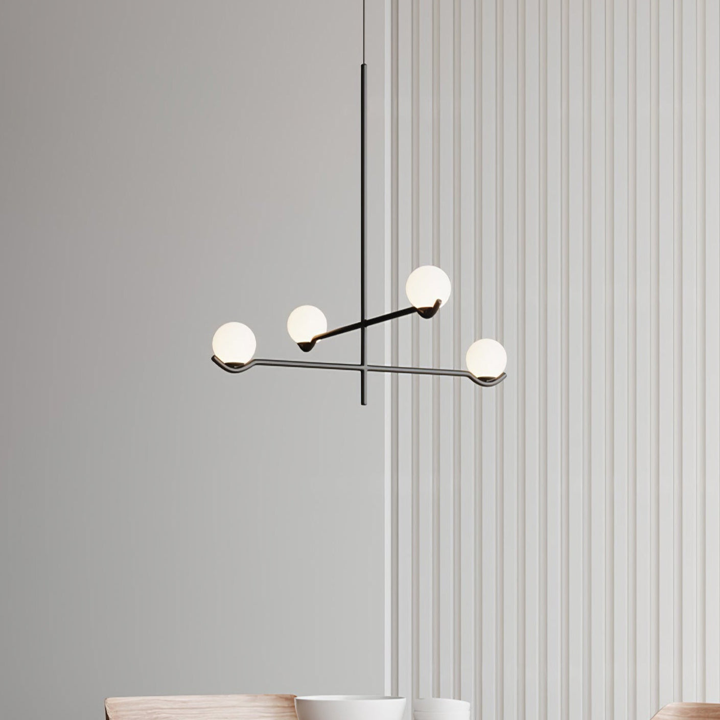 Hestia Design Glass Chandelier - Letslighting
