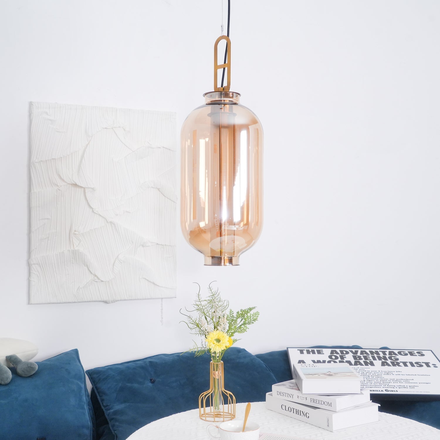 Uphaos Modern Minimalist Family Glass Pendant Light - Letslighting