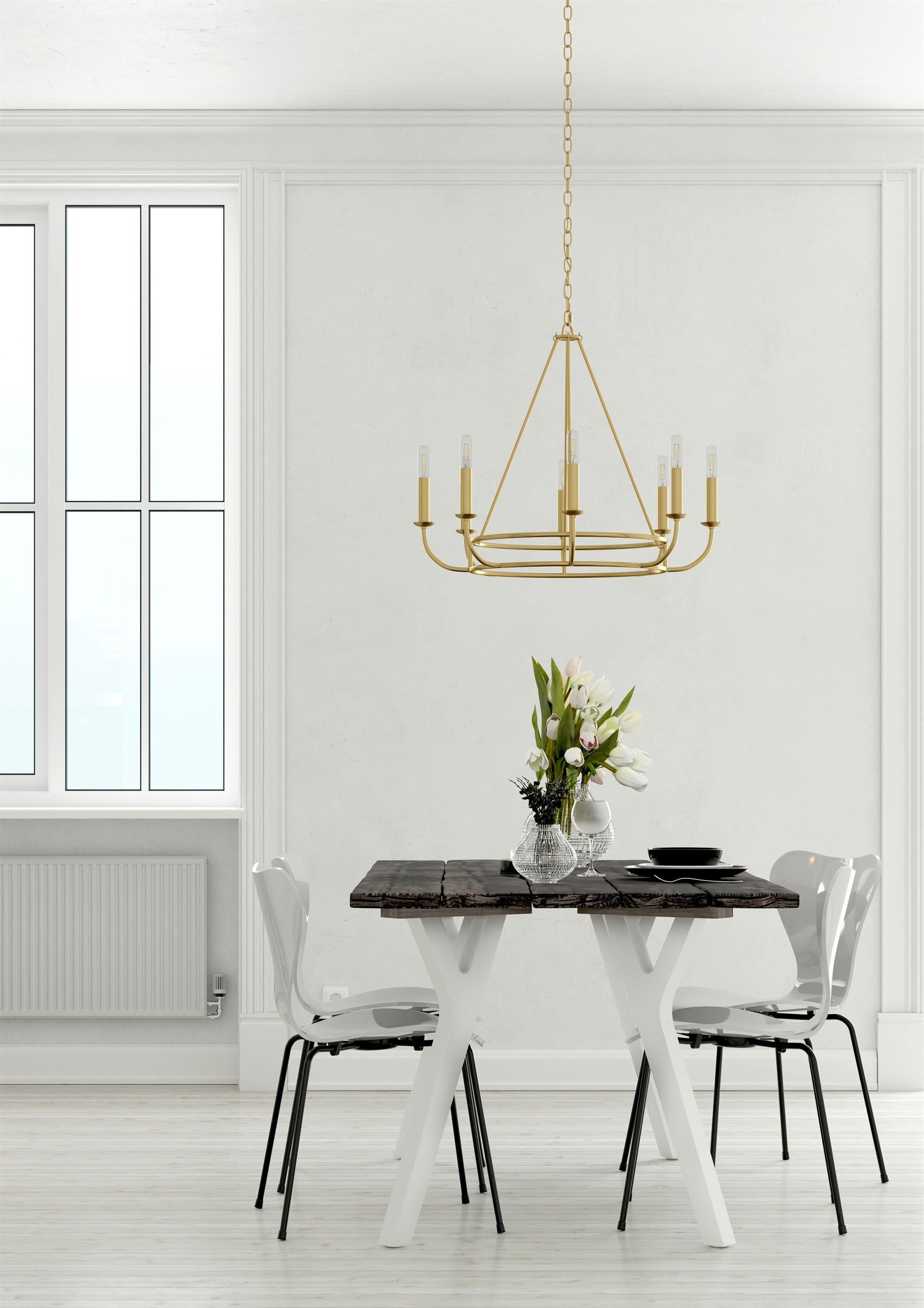 Xenuvyh Modern Minimalist Vintage Industrial Chandelier - Letslighting