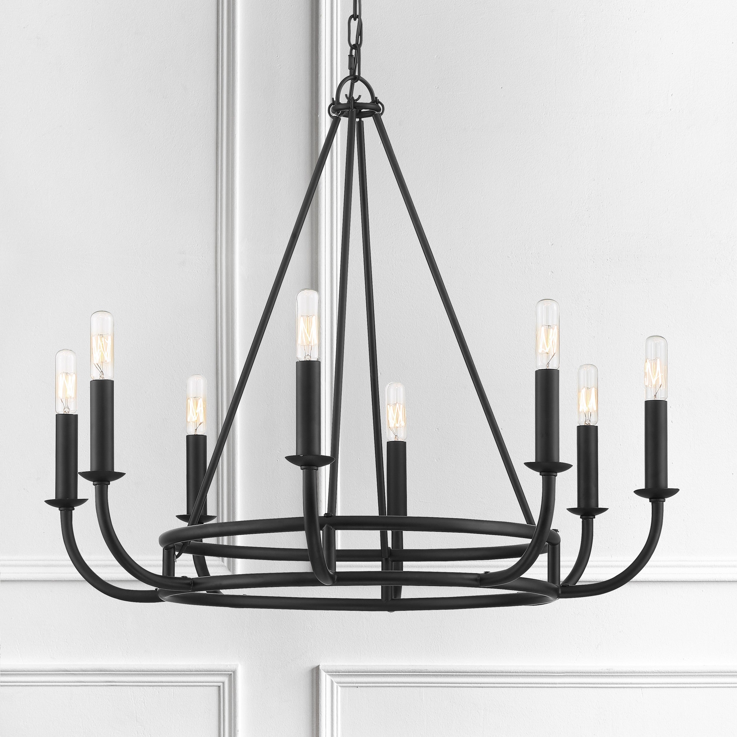 Xenuvyh Modern Minimalist Vintage Industrial Chandelier - Letslighting