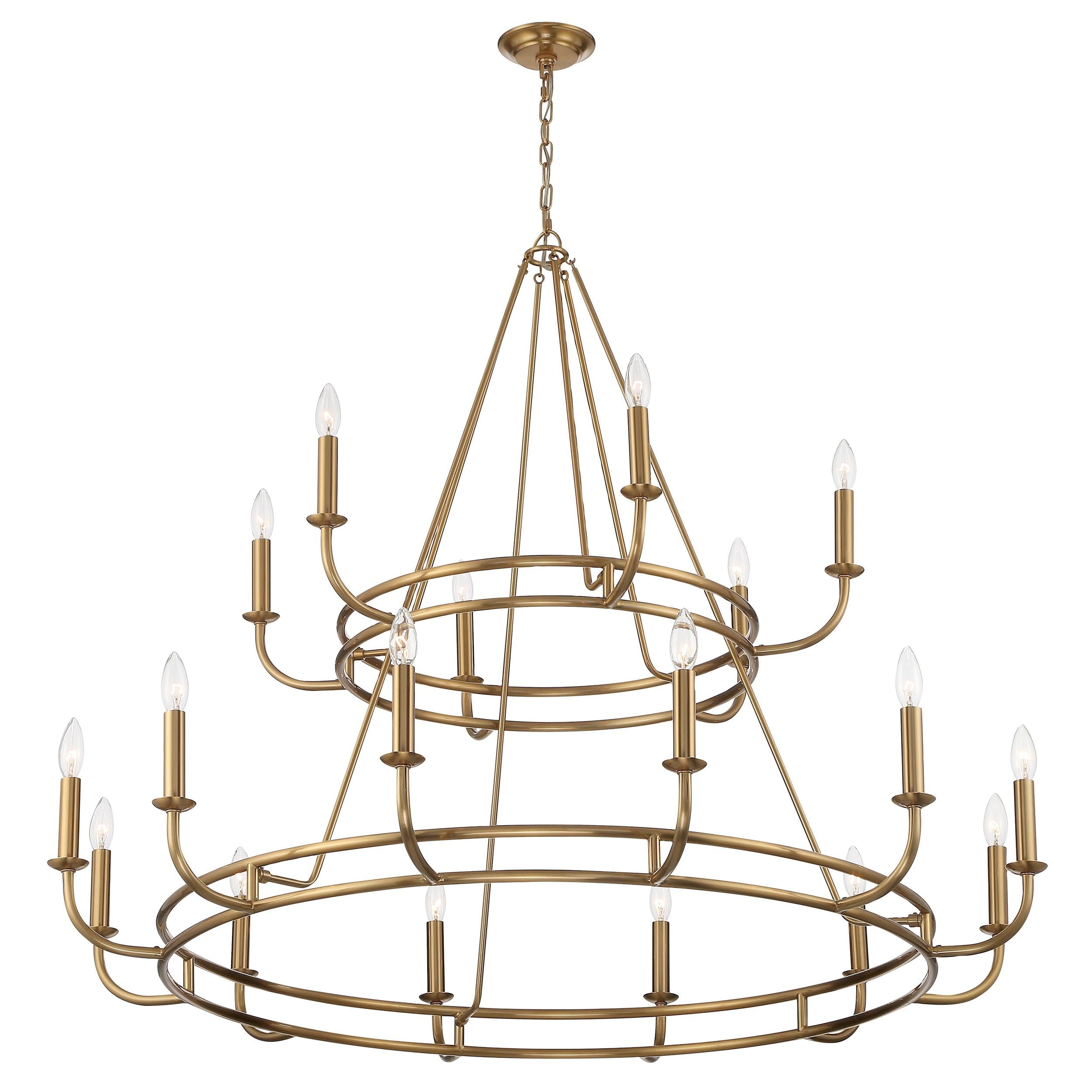 Xenuvyh Modern Minimalist Vintage Industrial Chandelier - Letslighting