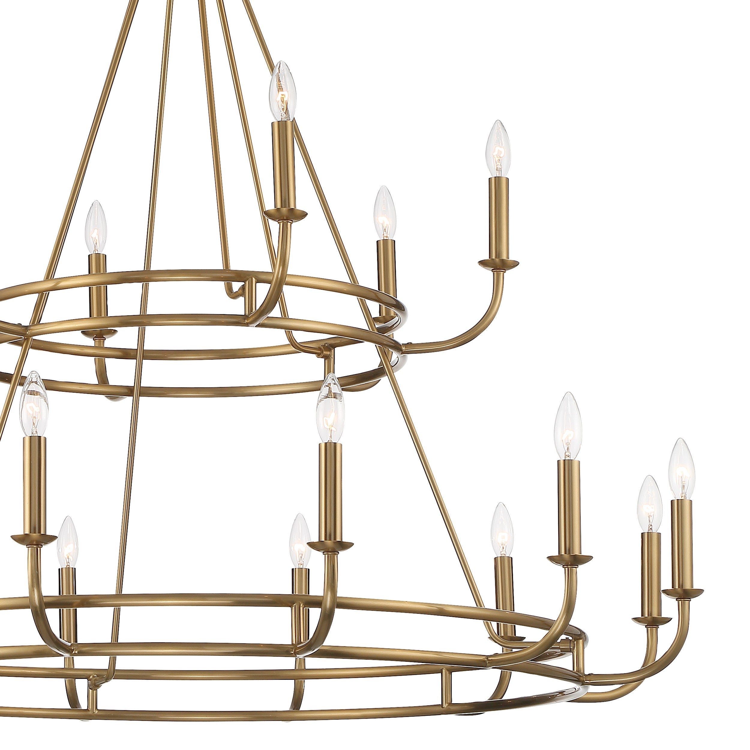 Xenuvyh Modern Minimalist Vintage Industrial Chandelier - Letslighting