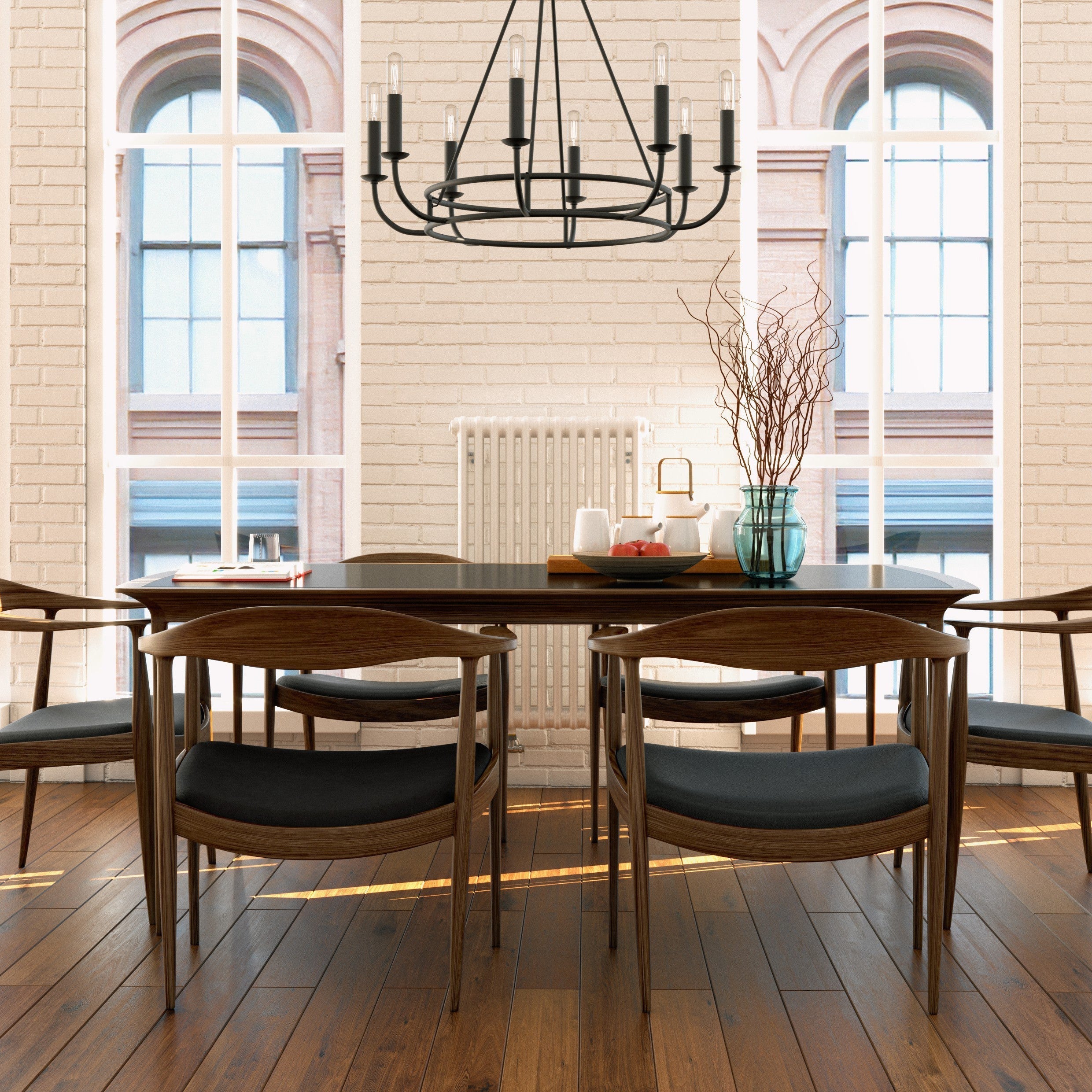 Xenuvyh Modern Minimalist Vintage Industrial Chandelier - Letslighting