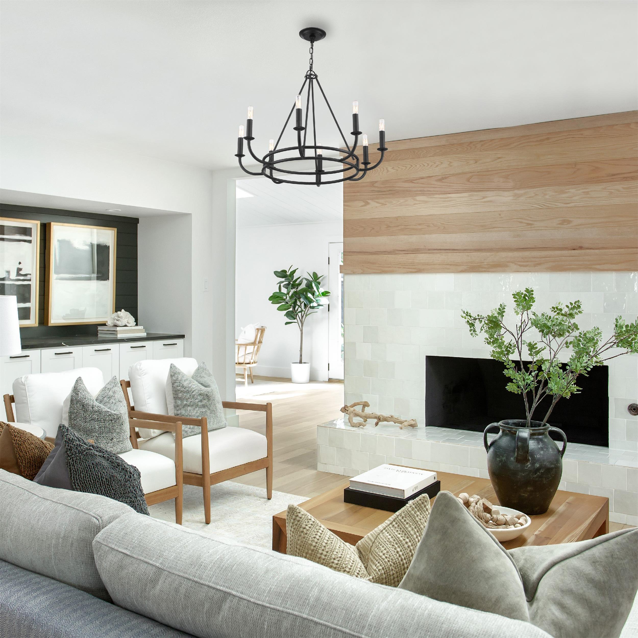 Xenuvyh Modern Minimalist Vintage Industrial Chandelier - Letslighting