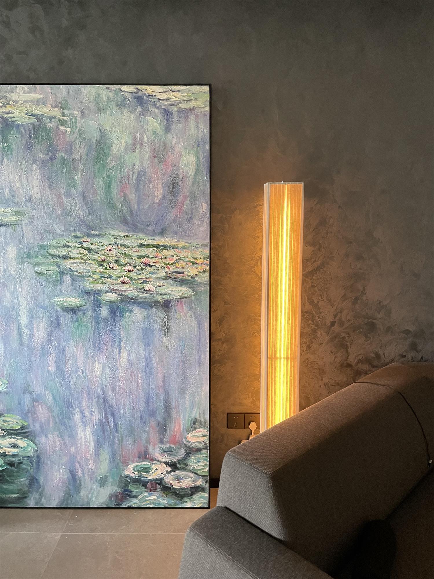Vesolyre Japandi Fabric Floor Lamp - Letslighting