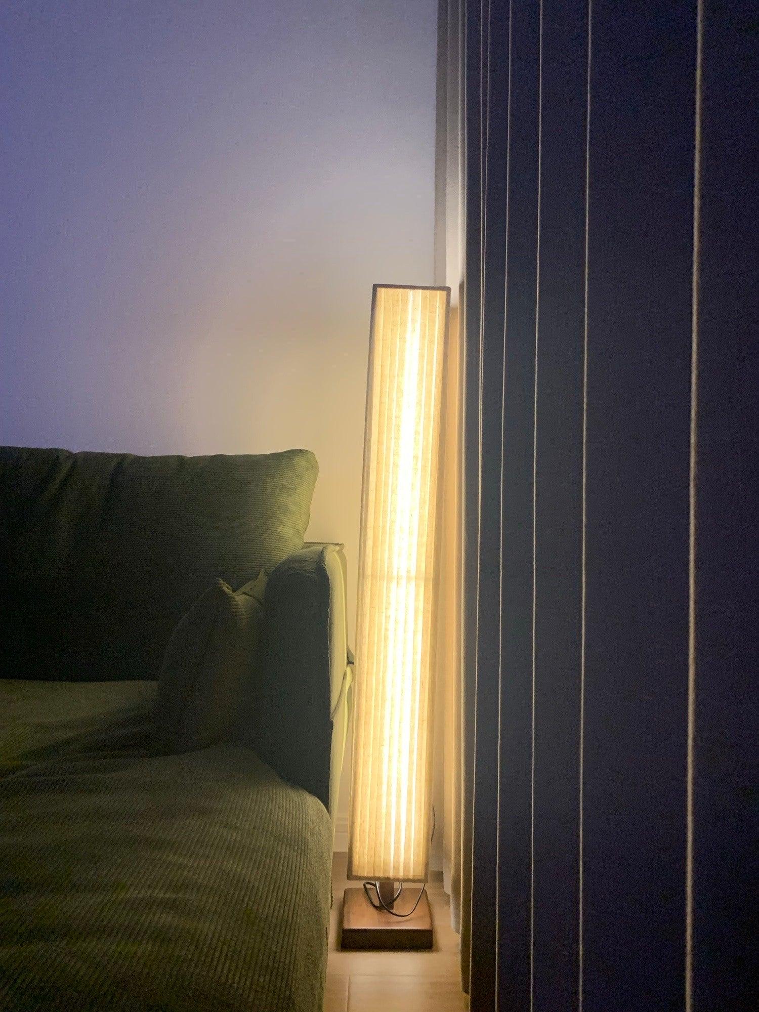 Vesolyre Japandi Fabric Floor Lamp - Letslighting