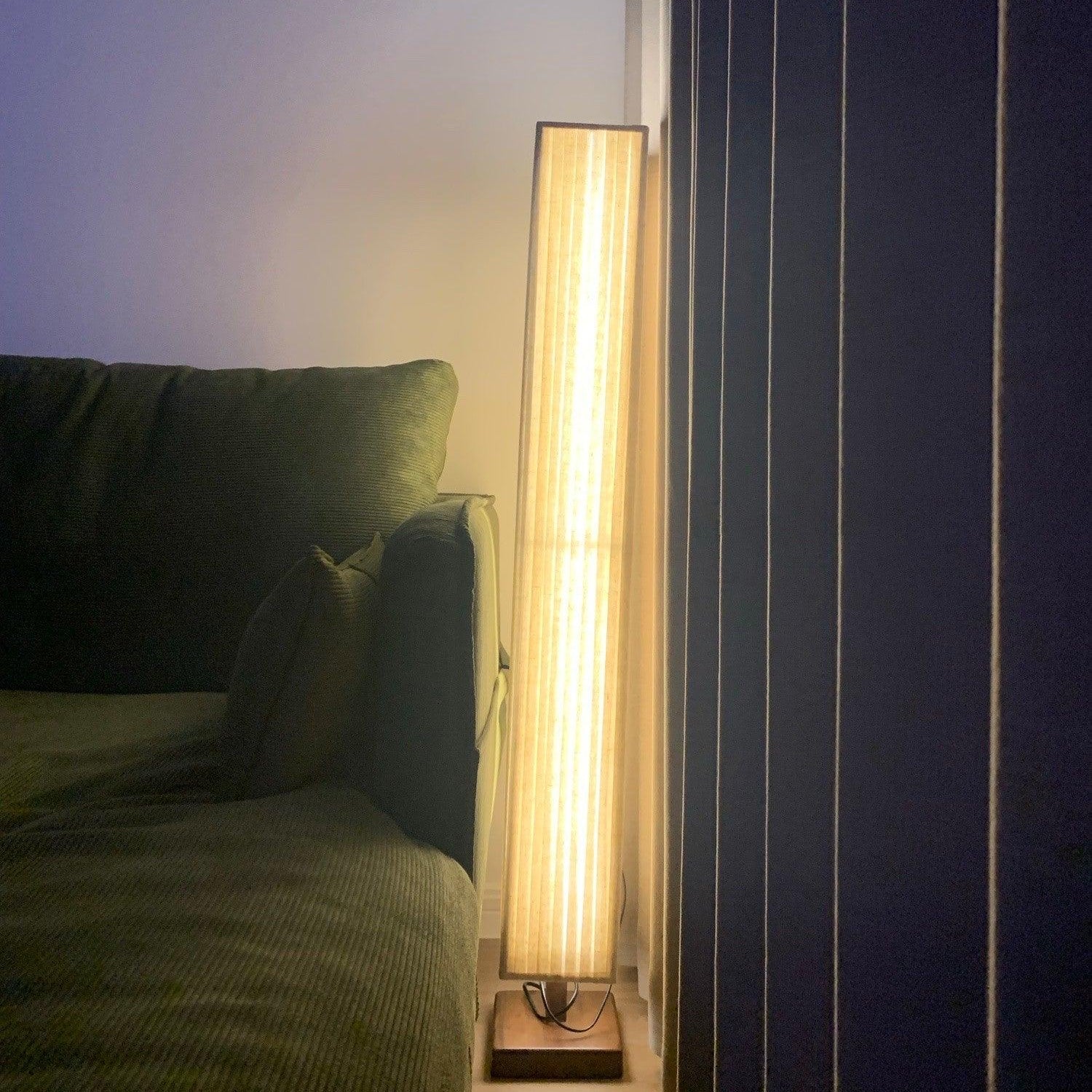 Vesolyre Japandi Fabric Floor Lamp - Letslighting